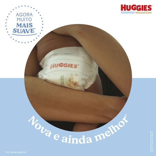 Fralda Huggies Natural Care RN - 34 fraldas